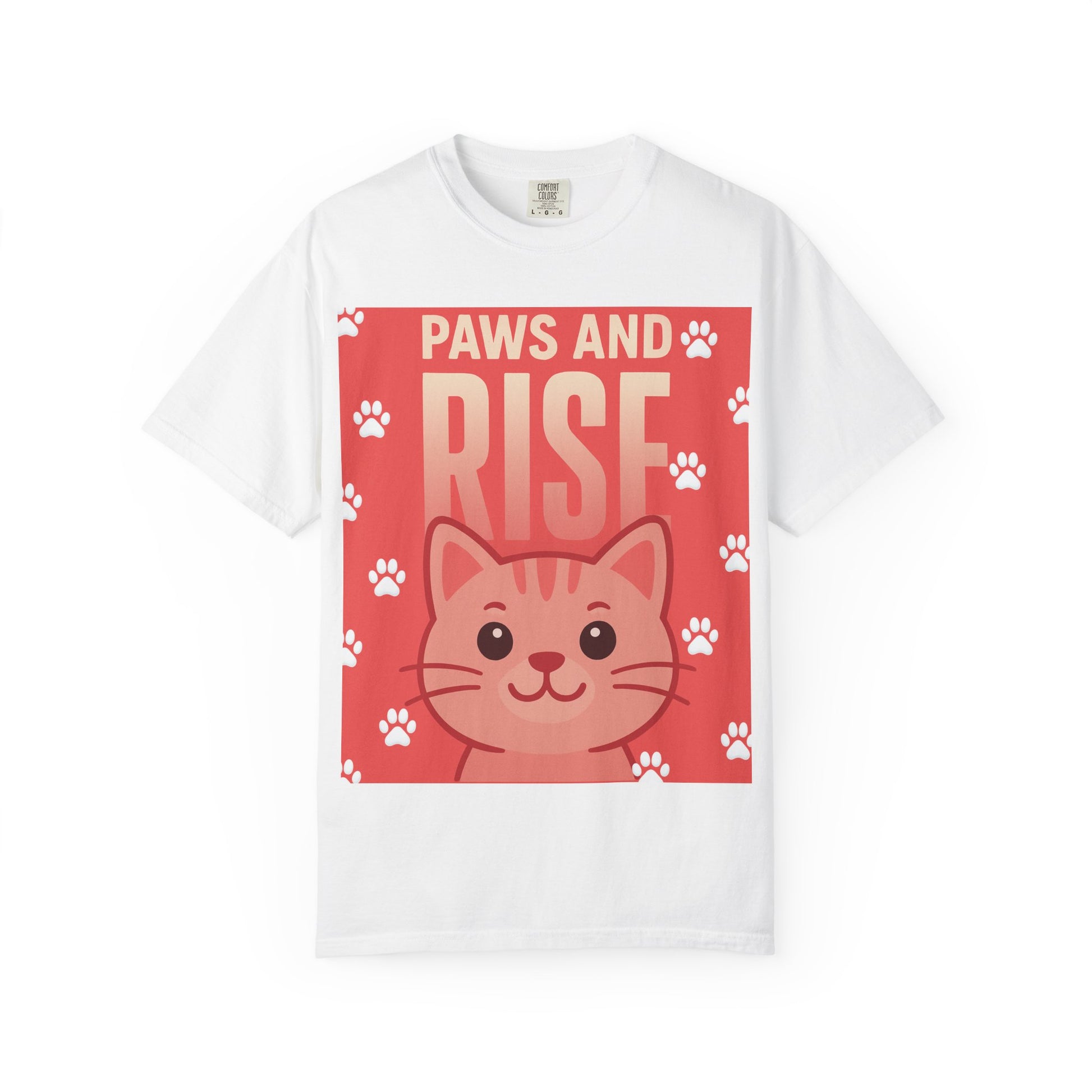 Cute Cat Graphic T-Shirt, Perfect for Pet Lovers, Animal Enthusiasts, Gifts for Cat Lovers, Casual Wear, Everyday Style