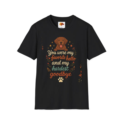 Memorial Paw Print T-Shirt - Pet Loss Gift, Dog Lover's Apparel, Grief Support Wear, Sympathy Tee, Comfort T-Shirt