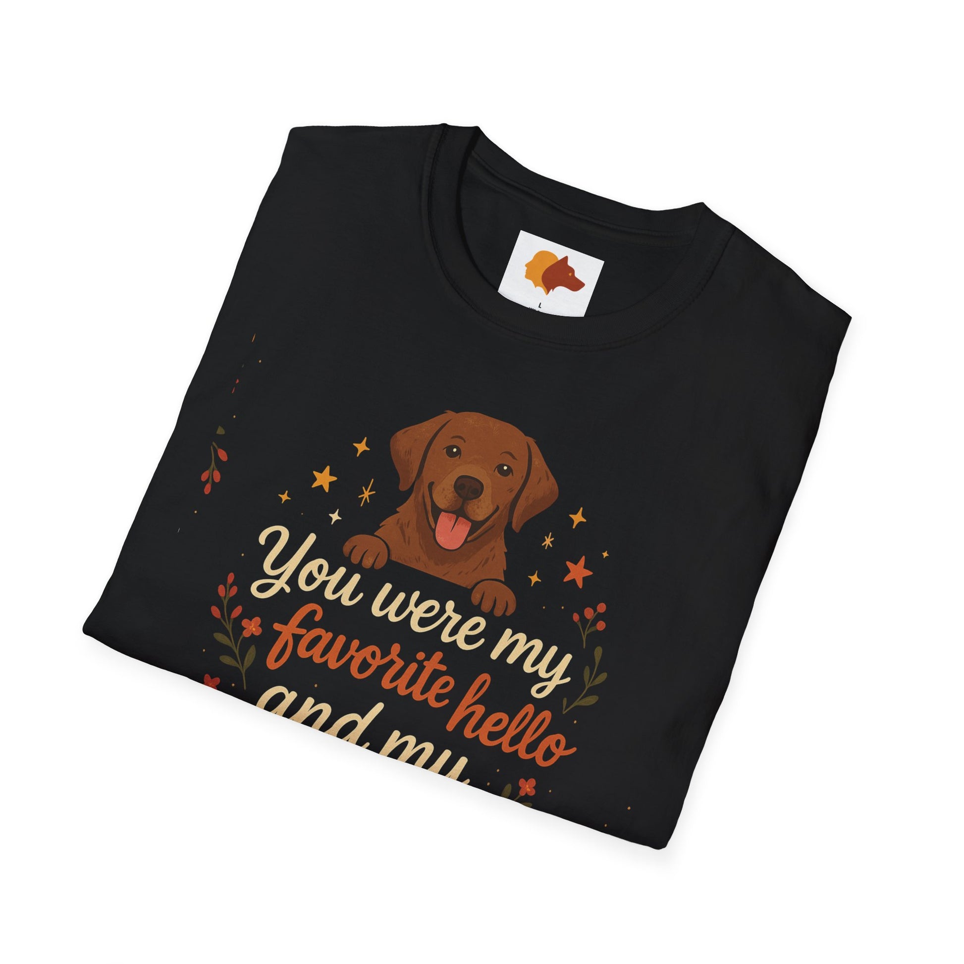 Memorial Paw Print T-Shirt - Pet Loss Gift, Dog Lover's Apparel, Grief Support Wear, Sympathy Tee, Comfort T-Shirt