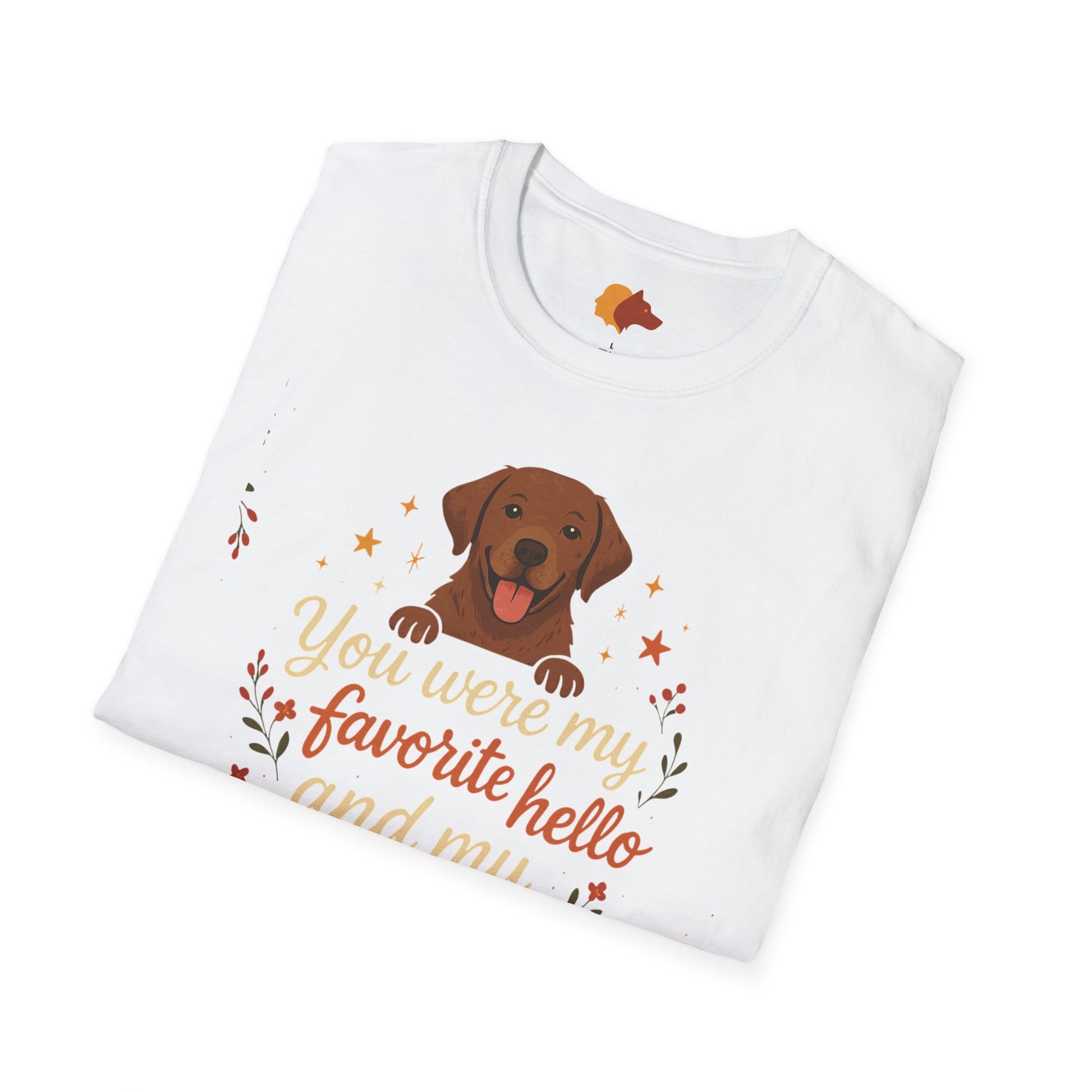 Memorial Paw Print T-Shirt - Pet Loss Gift, Dog Lover's Apparel, Grief Support Wear, Sympathy Tee, Comfort T-Shirt