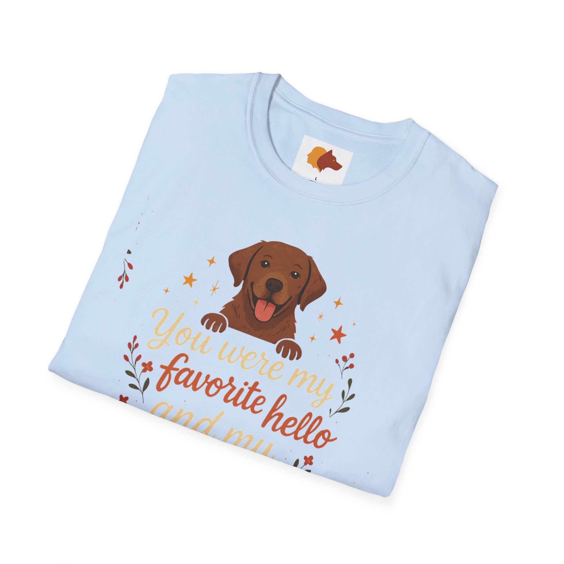 Memorial Paw Print T-Shirt - Pet Loss Gift, Dog Lover's Apparel, Grief Support Wear, Sympathy Tee, Comfort T-Shirt